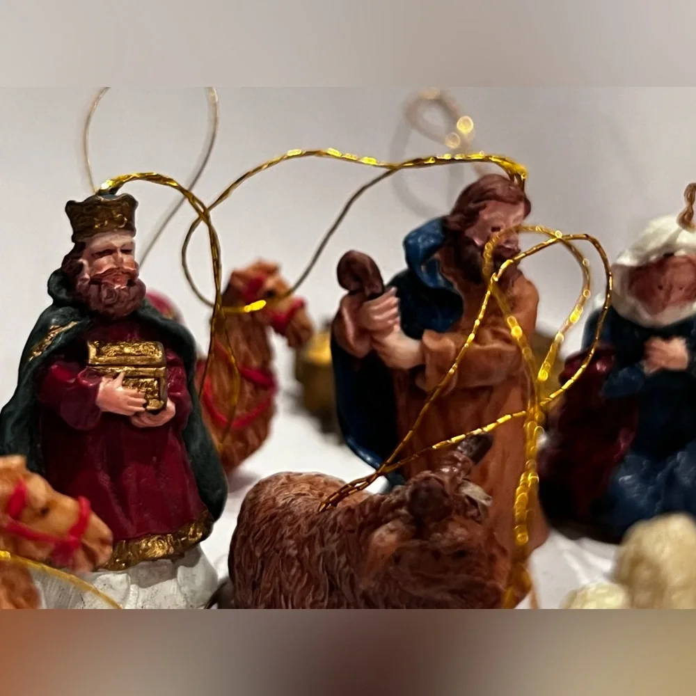 Dillard’s Trimmings Nativity Scene Holiday Figurine Set